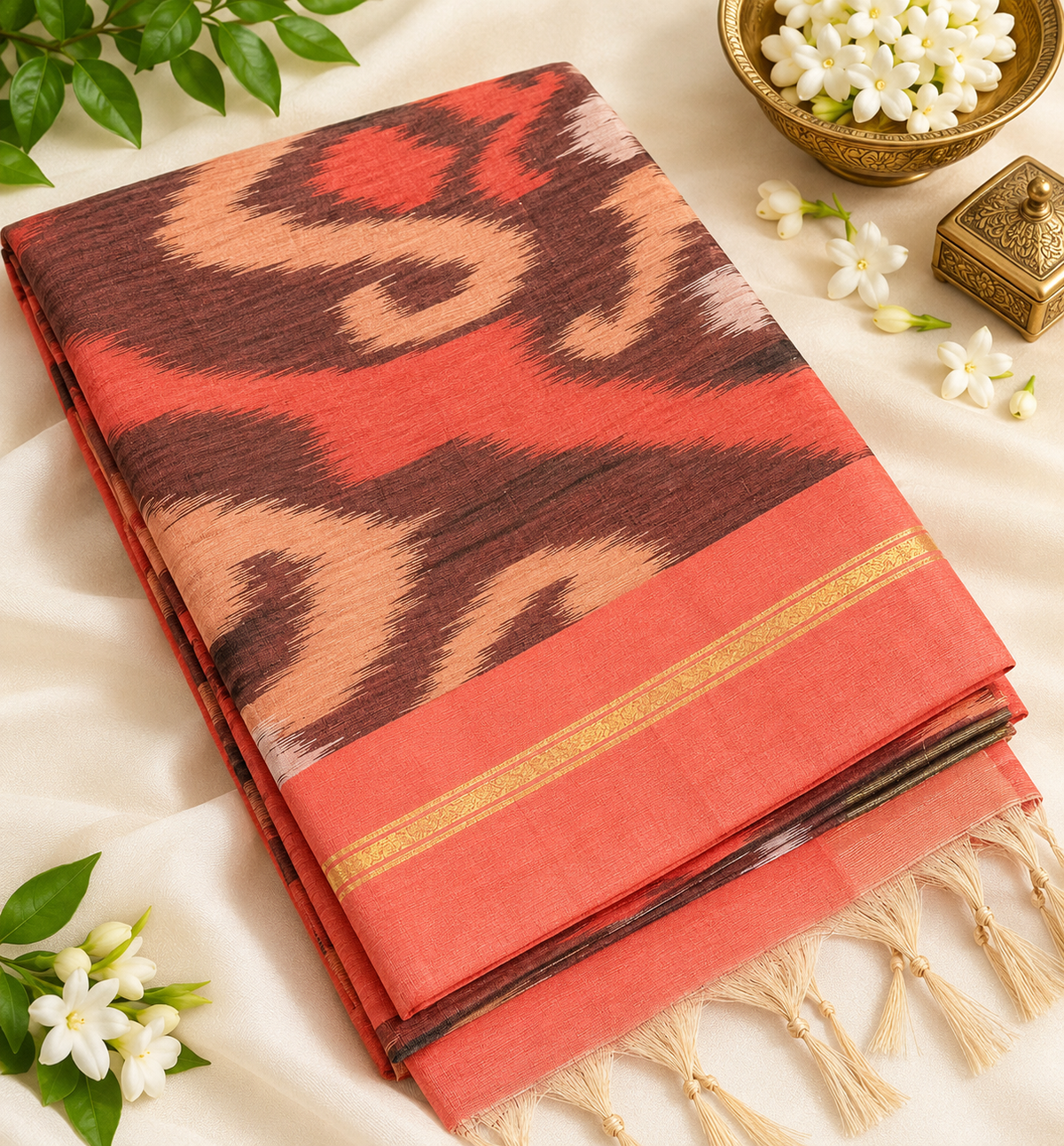 Pochampally Pure Cotton Saree