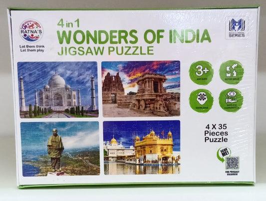 Jigsaw Puzzle for Kids - Wonders of India