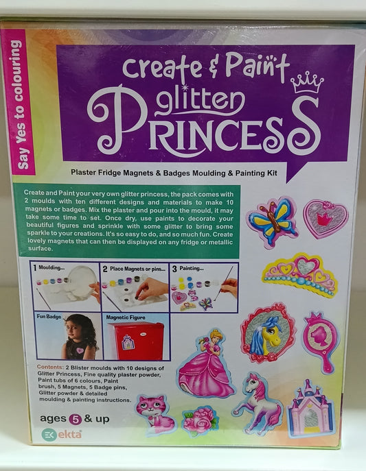 Create and Paint (Glitter Princess)