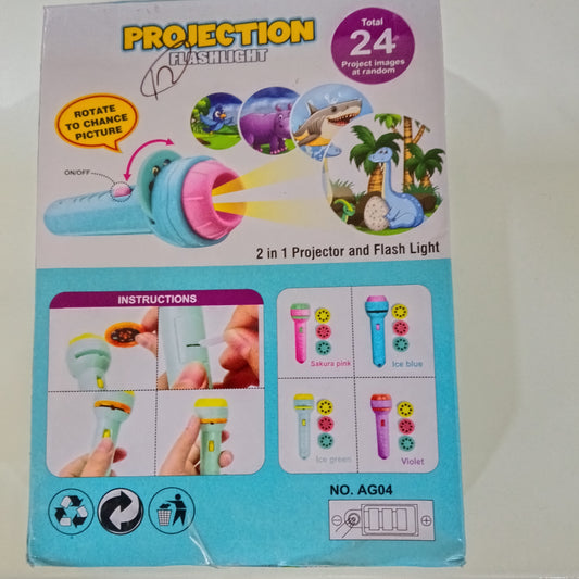 2 in 1 Projector Flash Light