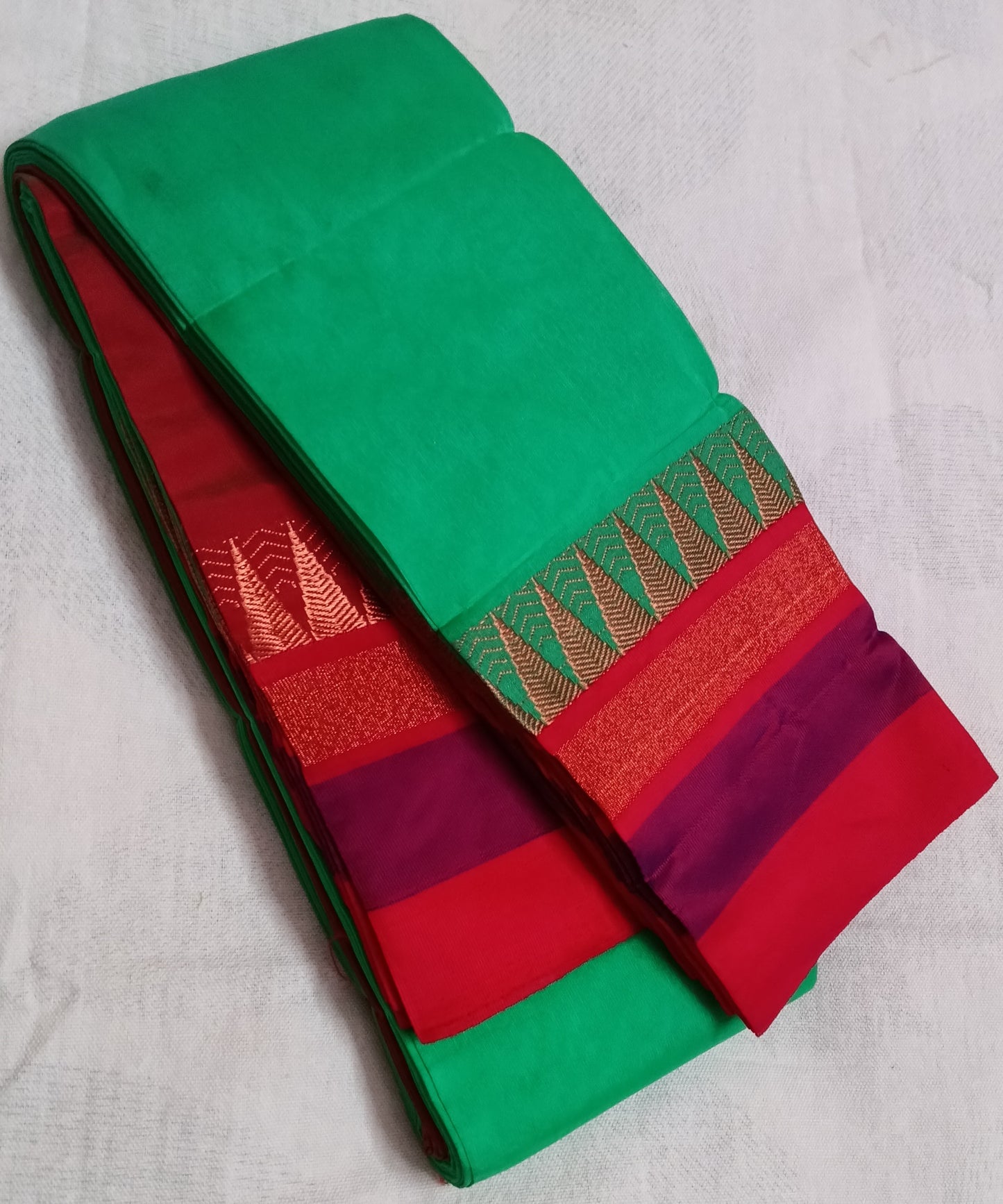 Elampillai Silk Saree with Unstitched Blouse Piece