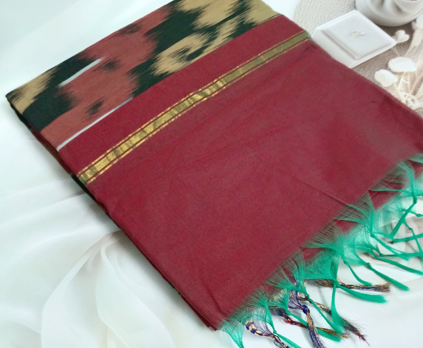 Pochampally Pure Cotton Saree