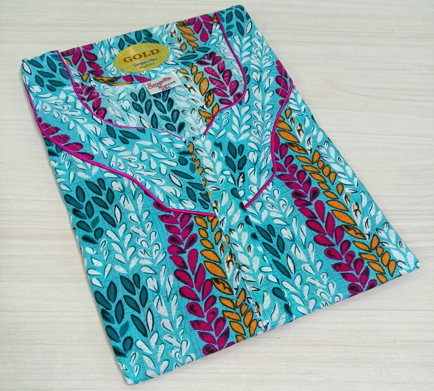 Cotton Nighty for Women - XXL