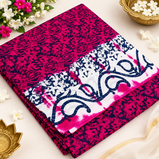 Sungudi Pure Cotton Saree