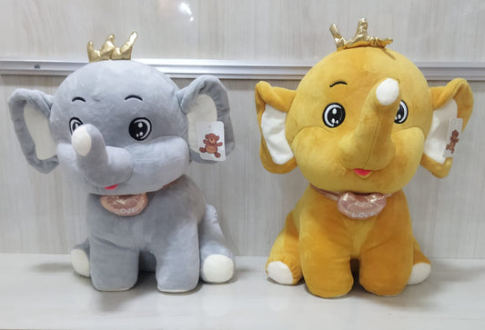 Cute Crown Elephant Teddy