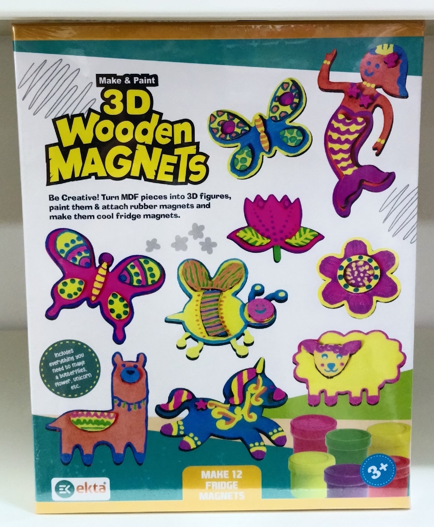 DIY Fridge Magnet Art Kit