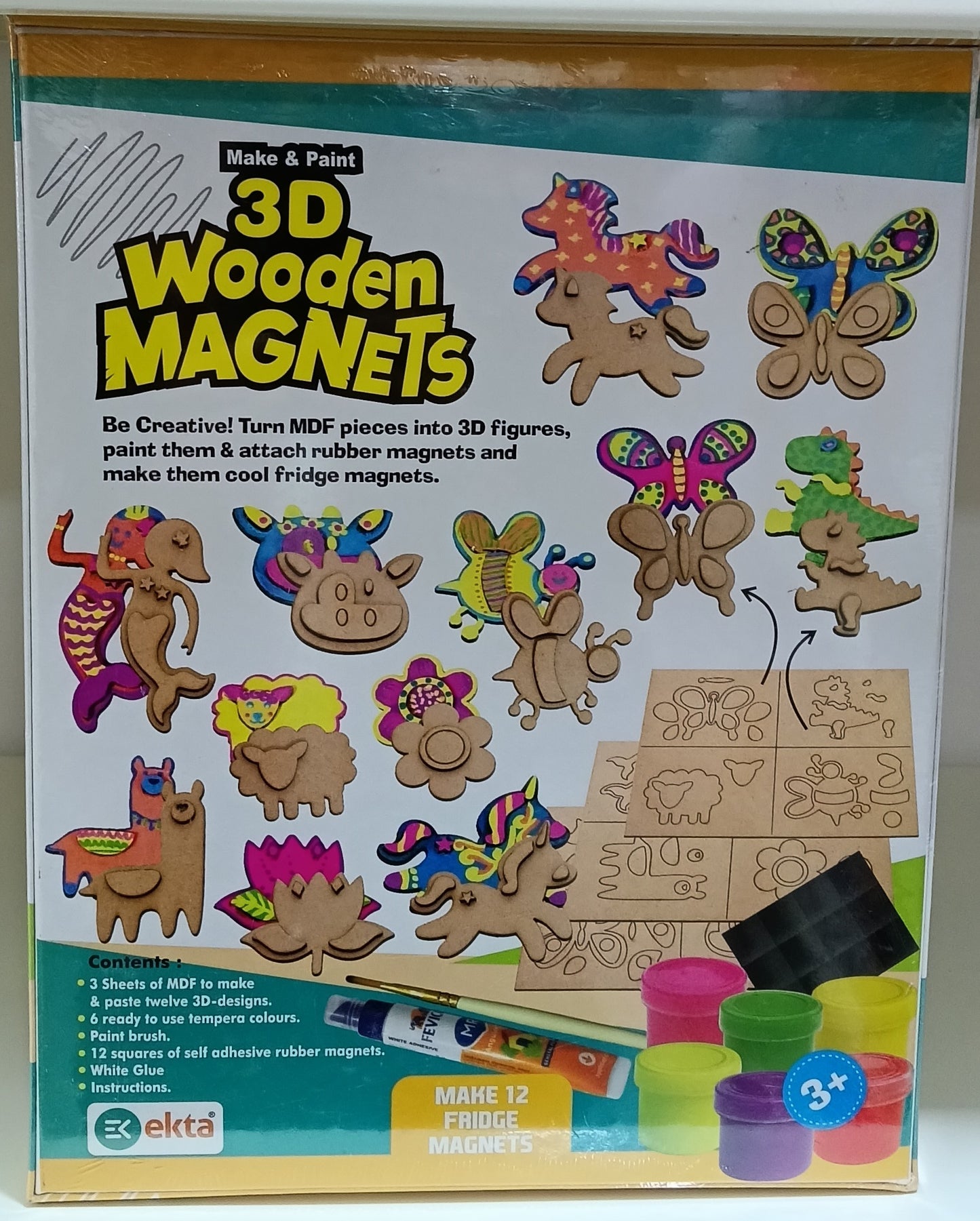 DIY Fridge Magnet Art Kit