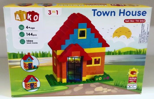 Town House Set Building Blocks