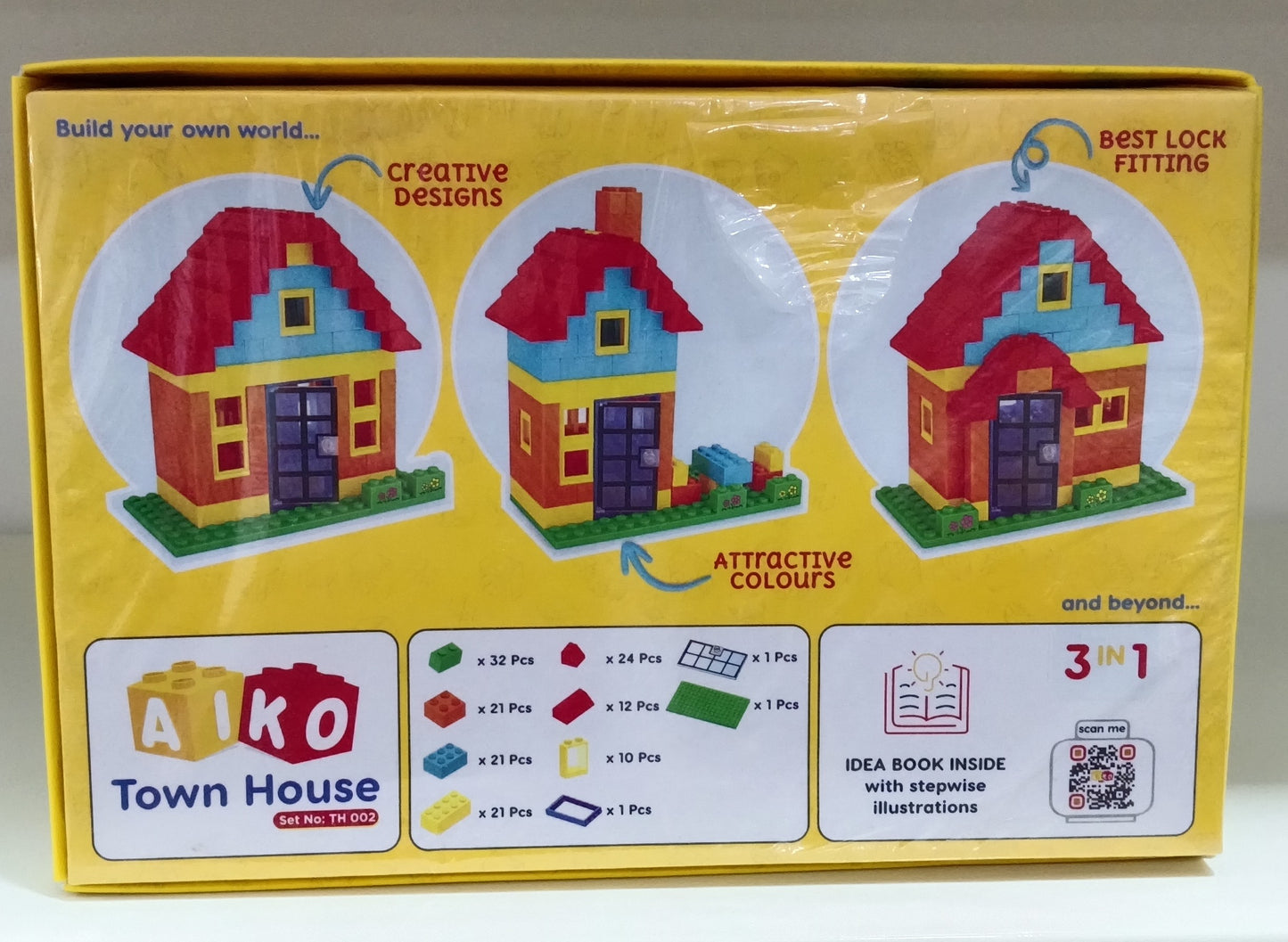 Town House Set Building Blocks