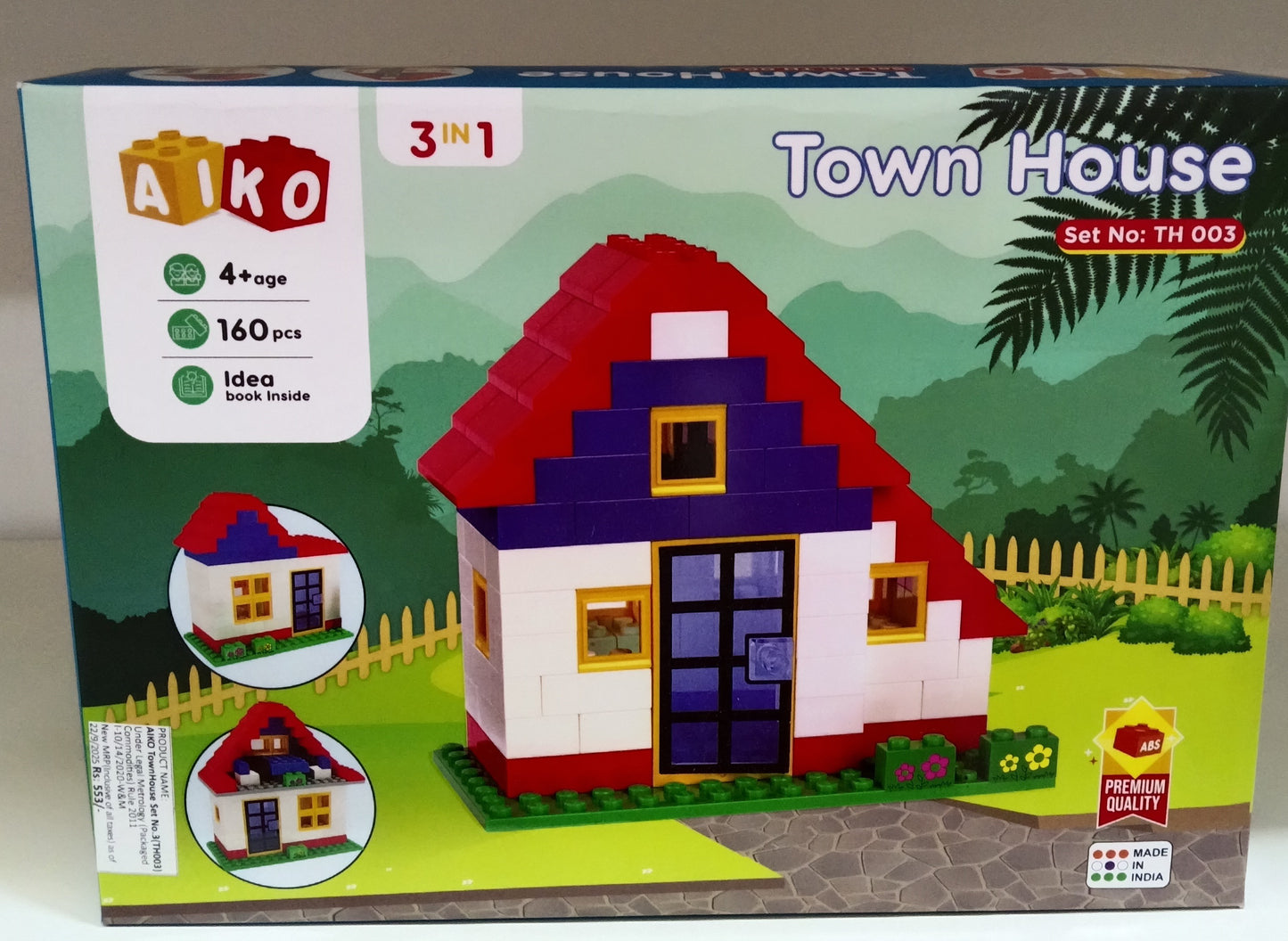 Town House Set Building Blocks