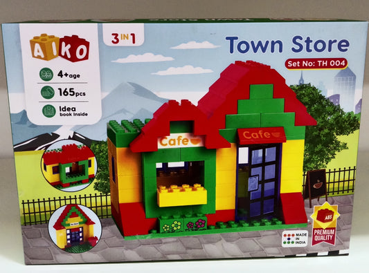 Town House Set Building Blocks
