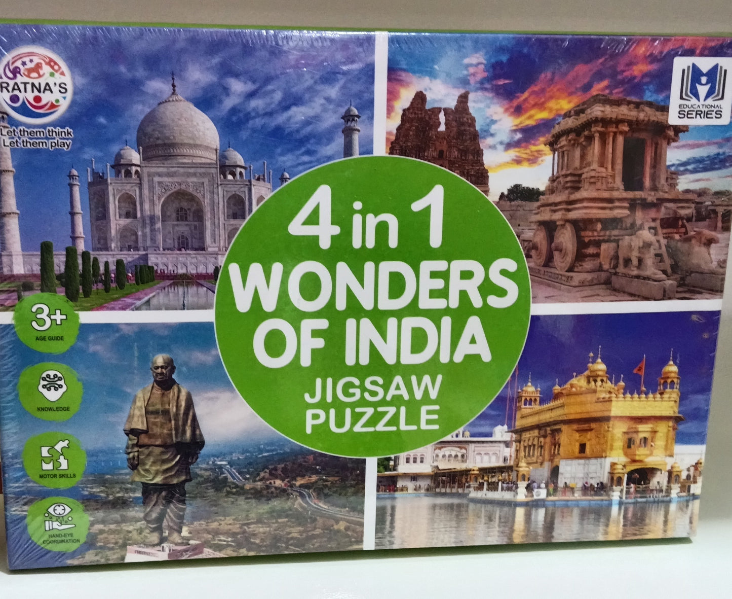 Jigsaw Puzzle for Kids - Wonders of India