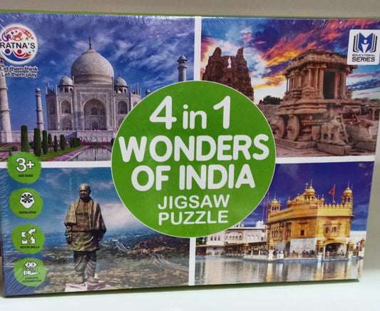 Jigsaw Puzzle for Kids - Wonders of India