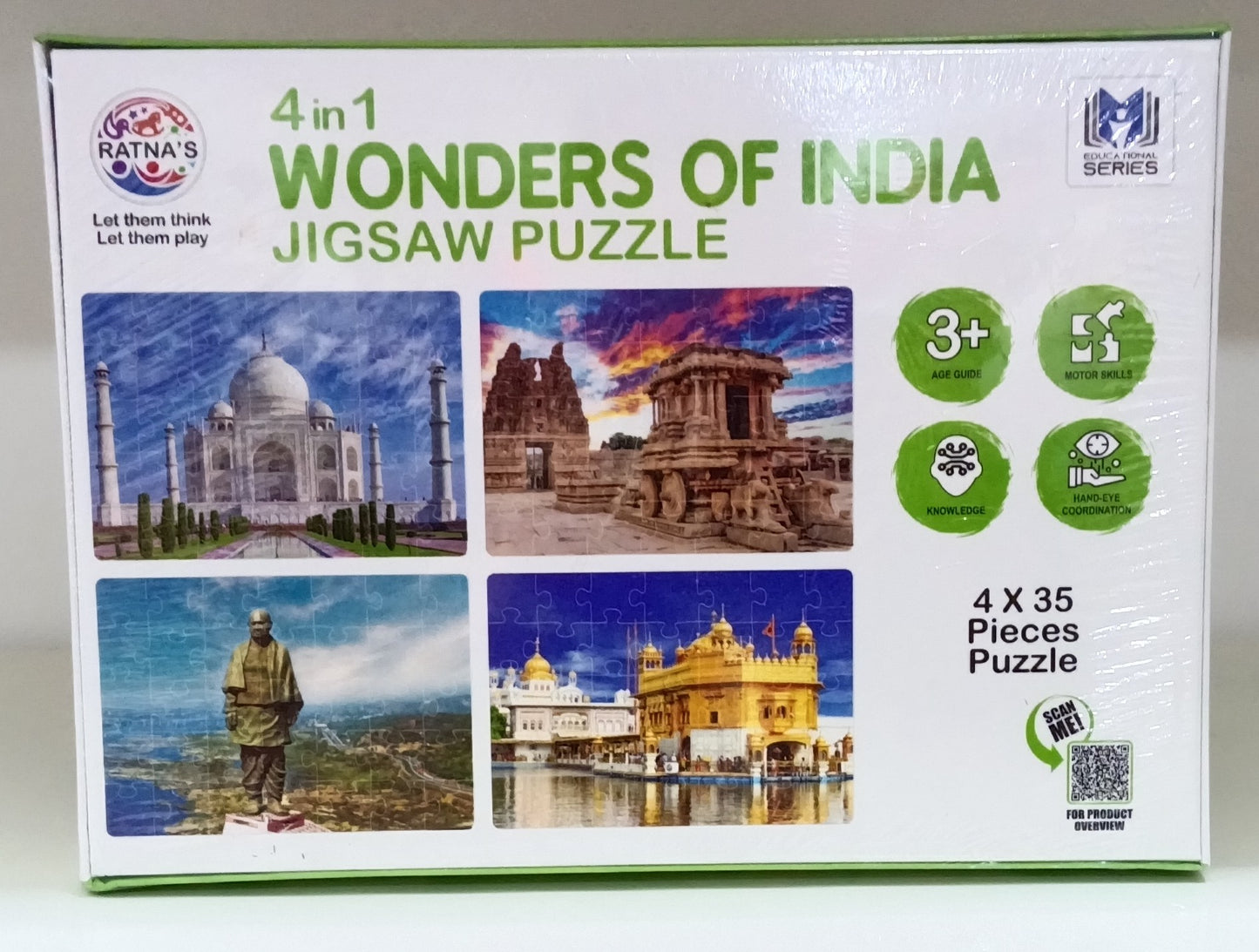 Jigsaw Puzzle for Kids - Wonders of India