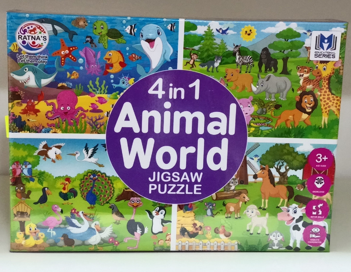 Jigsaw Puzzle for Kids - Animal World