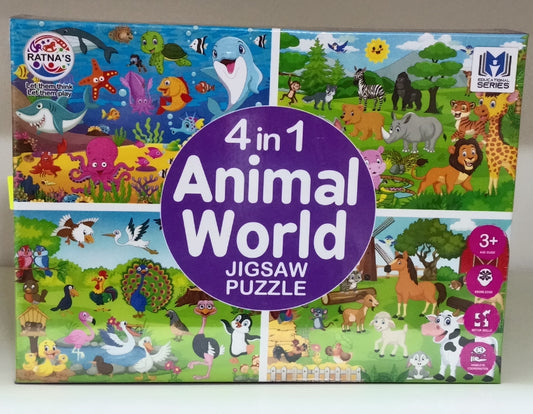 Jigsaw Puzzle for Kids - Animal World