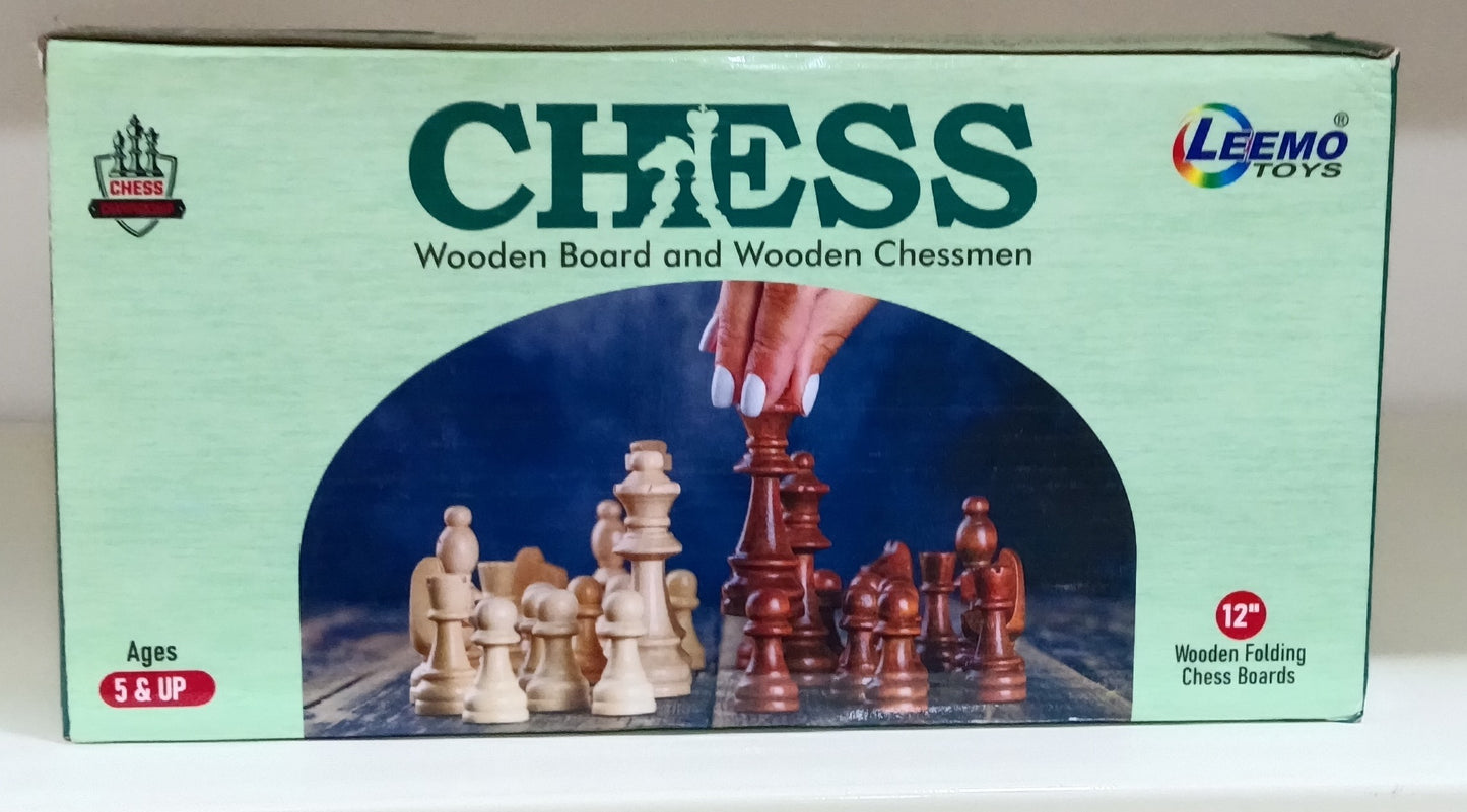 WOODEN CHESS BOARD