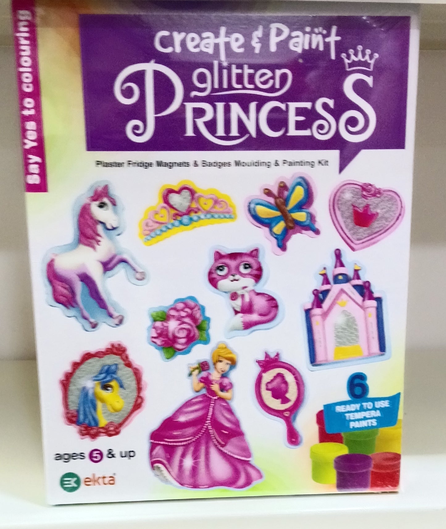 Create and Paint (Glitter Princess)