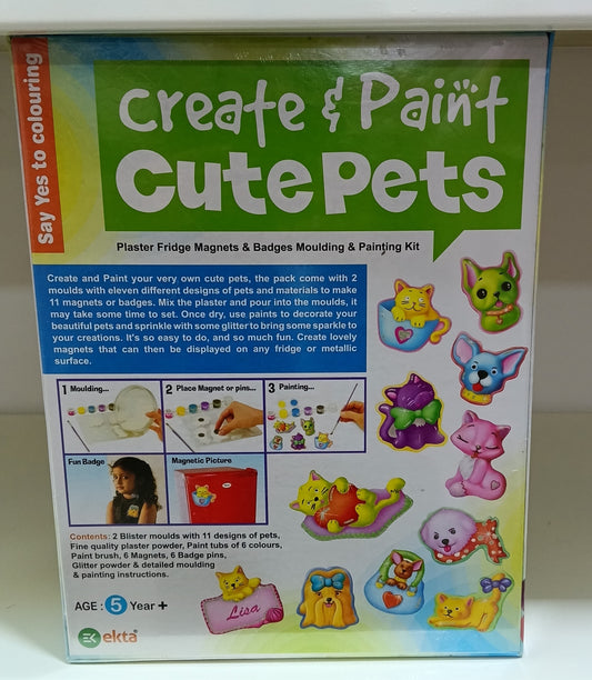 Create and Paint (Cute Pets)