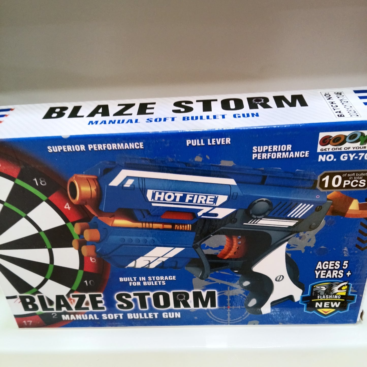 Blaze Storm Bullet Gun