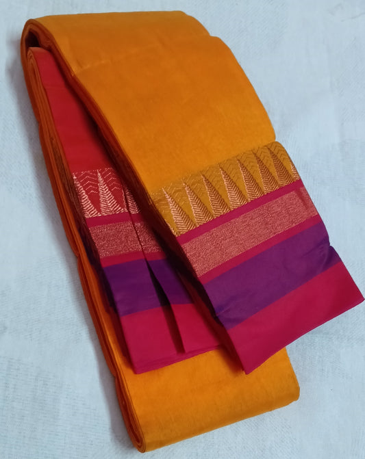 Elampillai Silk Saree with Unstitched Blouse Piece