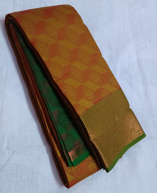Elampillai Silk Saree with Unstitched Blouse Piece