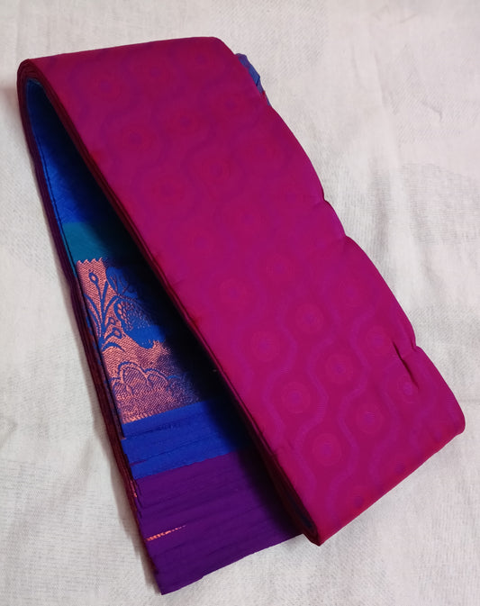 Elampillai Silk Saree with Unstitched Blouse Piece