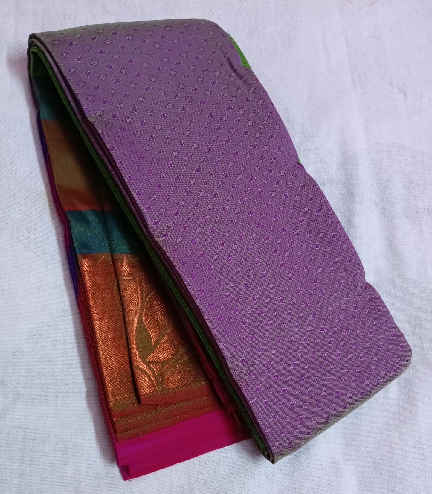 Elampillai Silk Saree with Unstitched Blouse Piece