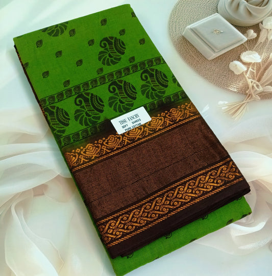 Bandhini Pure Cotton Saree