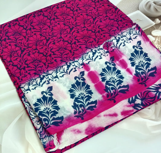 Sungudi Pure Cotton Saree