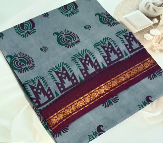 Sungudi Pure Cotton Saree