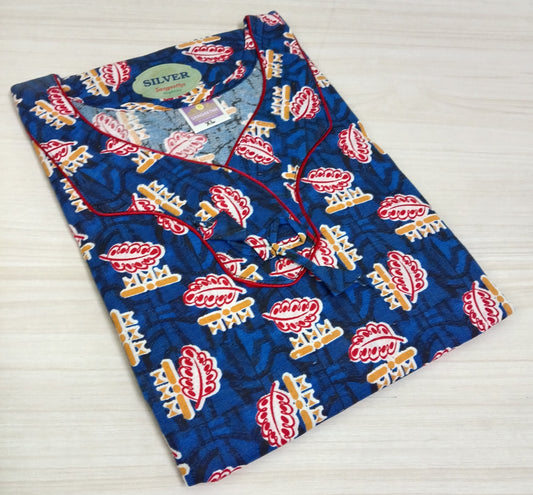Cotton Nighty for Women - XL