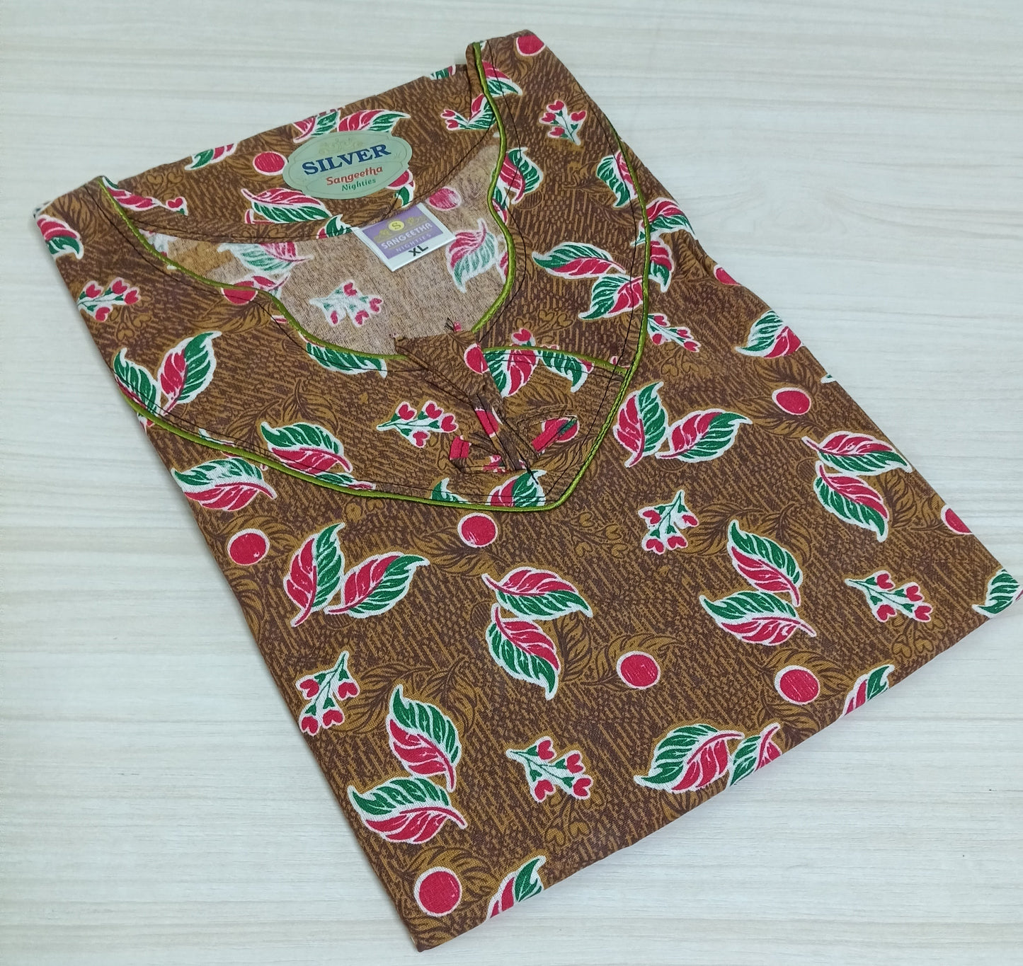 Cotton Nighty for Women - XL