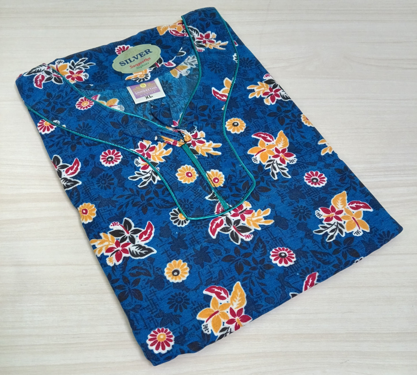 Cotton Nighty for Women - XL