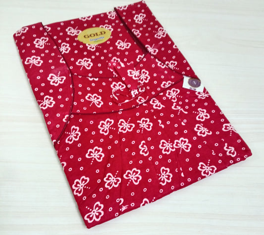 Cotton Nighty for Women - XL