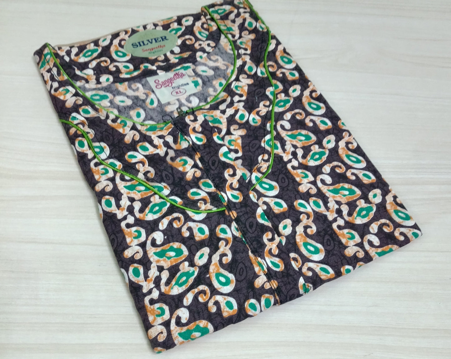 Cotton Nighty for Women - XL