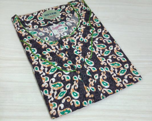 Cotton Nighty for Women - XL