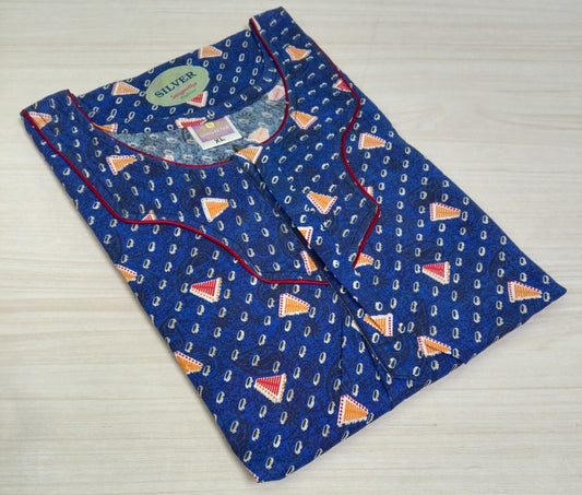 Cotton Nighty for Women - XL