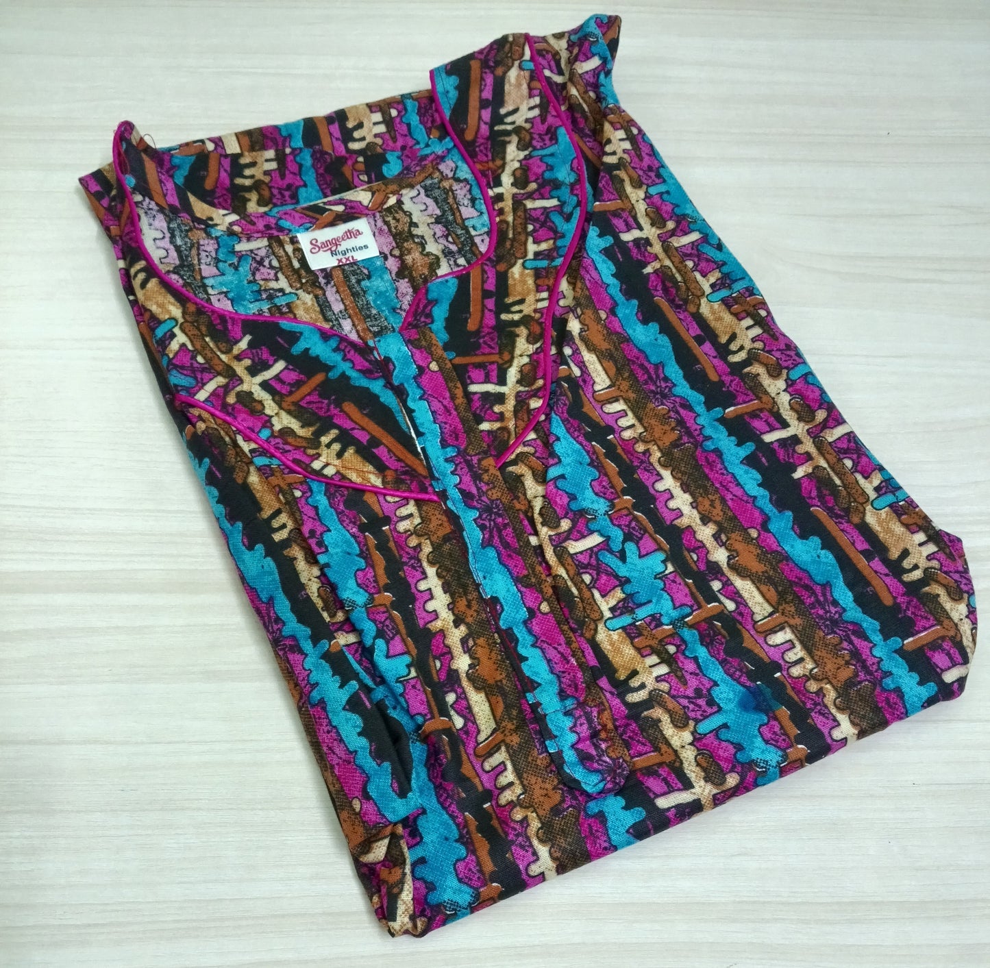 Cotton Nighty for Women - XXL