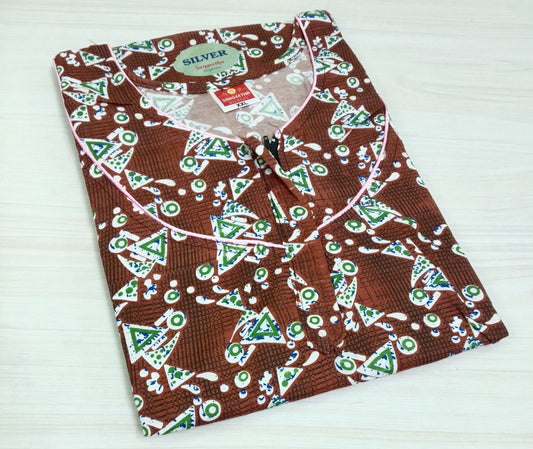 Cotton Nighty for Women - XXL