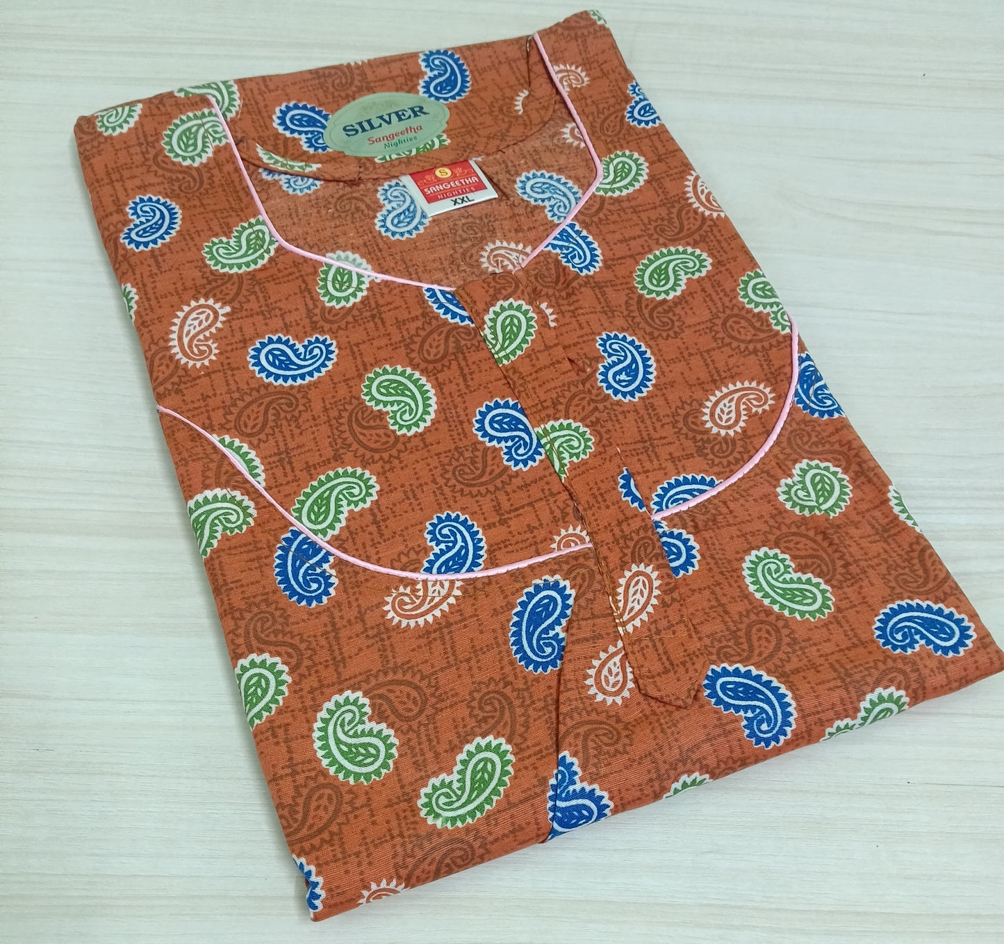 Cotton Nighty for Women - XXL