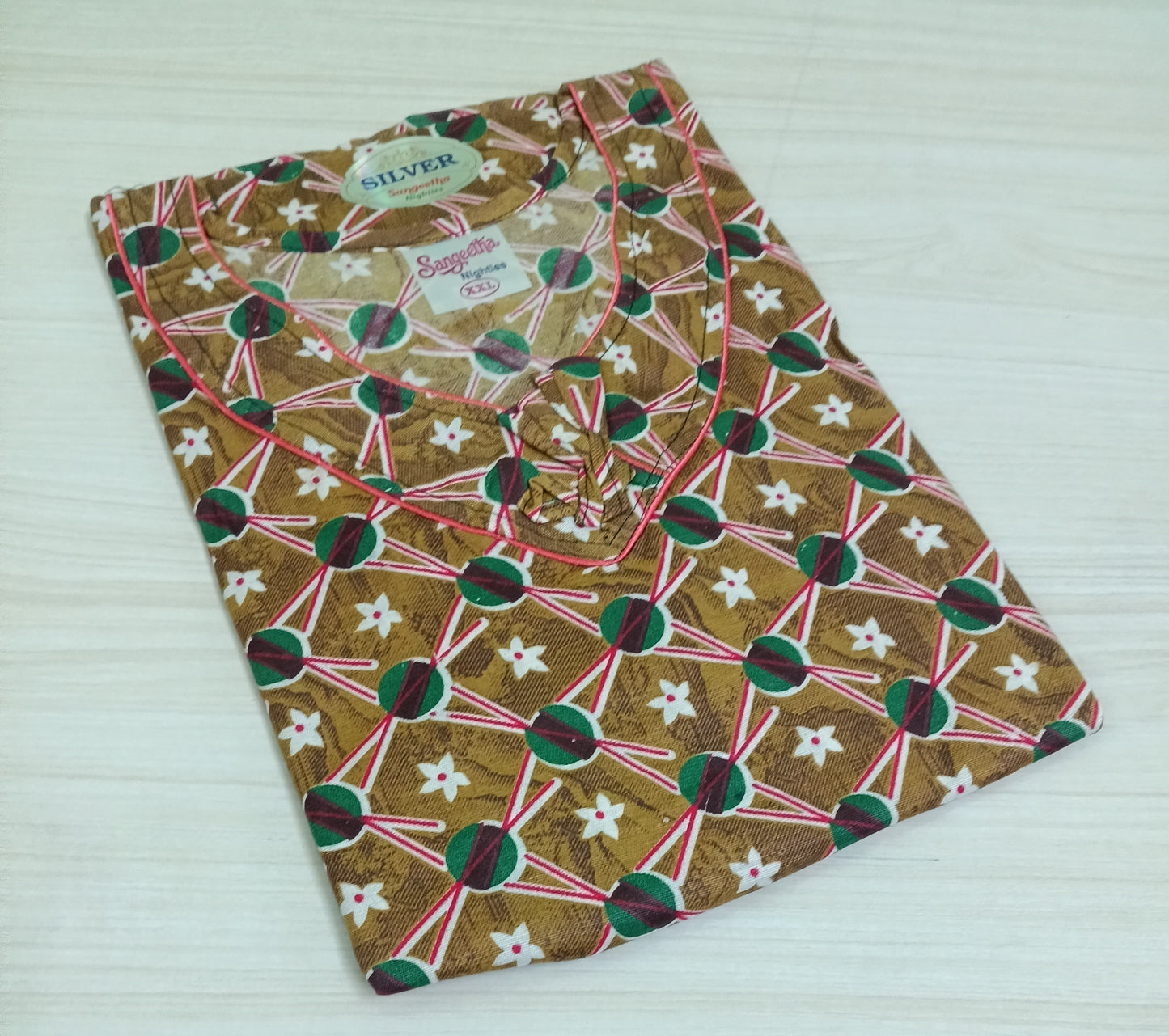 Cotton Nighty for Women -XXL