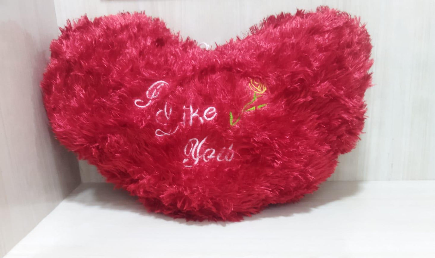 Premium Soft Plush Heart Shape Cushion Pillow